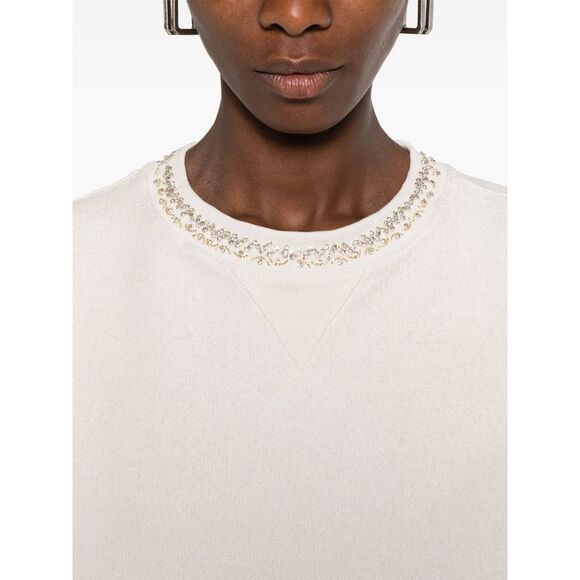 Golden Goose Women's Sweaters White - Picture 2 of 5